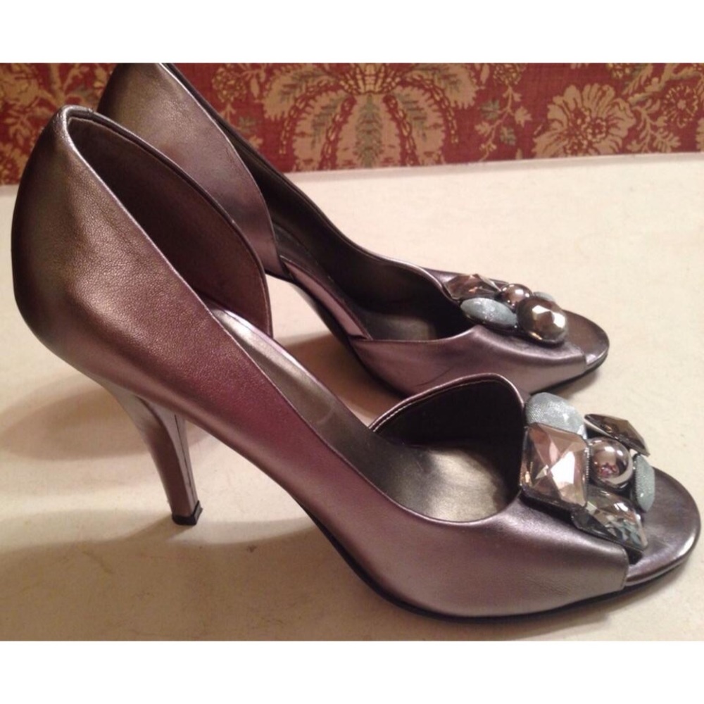 Nine West Jeweled Heels